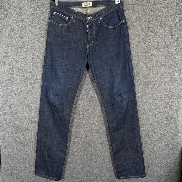 Naked & Famous Weird Guy Tapered Fit Selvedge Button Fly Jeans - Men's Sz 34*34 - Picture 1 of 12